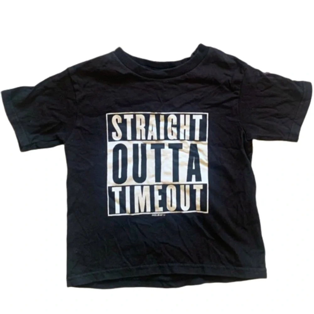 Straight Outta Timeout Short Sleeve Tshirt